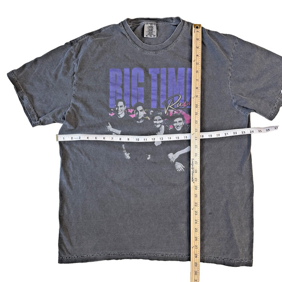 Rare Official 2022 Big Time Rush Forever Tour Promo Shirt Men's Size XL EUC - Picture 3 of 7